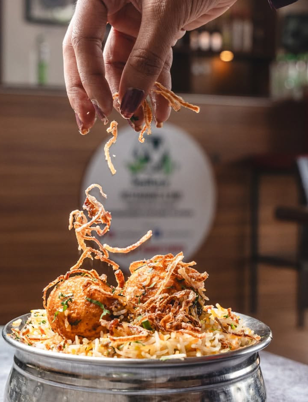 Smita's signature dum biryani