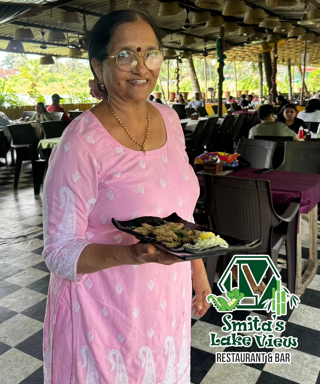 Smita serving authentic Goan dishes at Lakeview